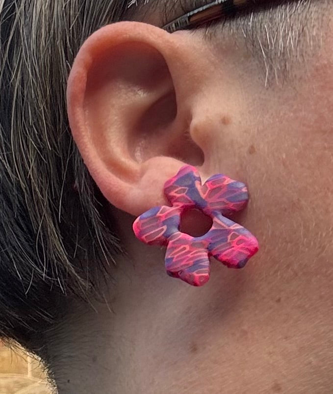 Fleurs Magenta Pop