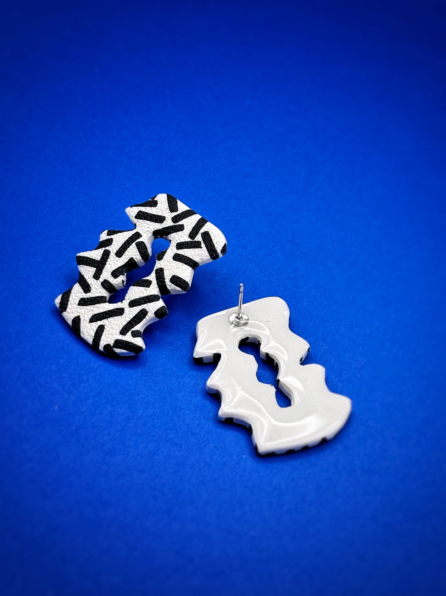 Confettis Noir et Blanc stud