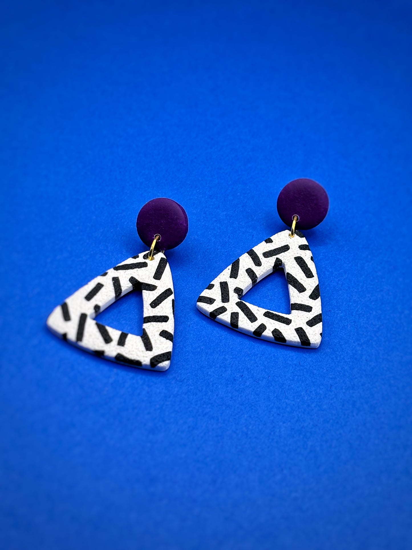 Confettis Noir et Blanc triangle