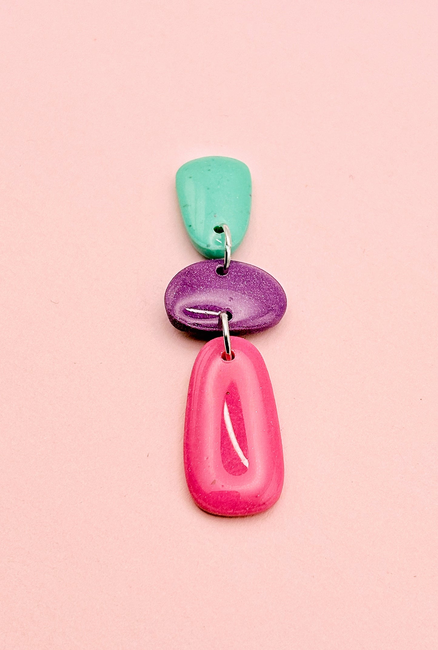 Orla rose turquoise et mauve