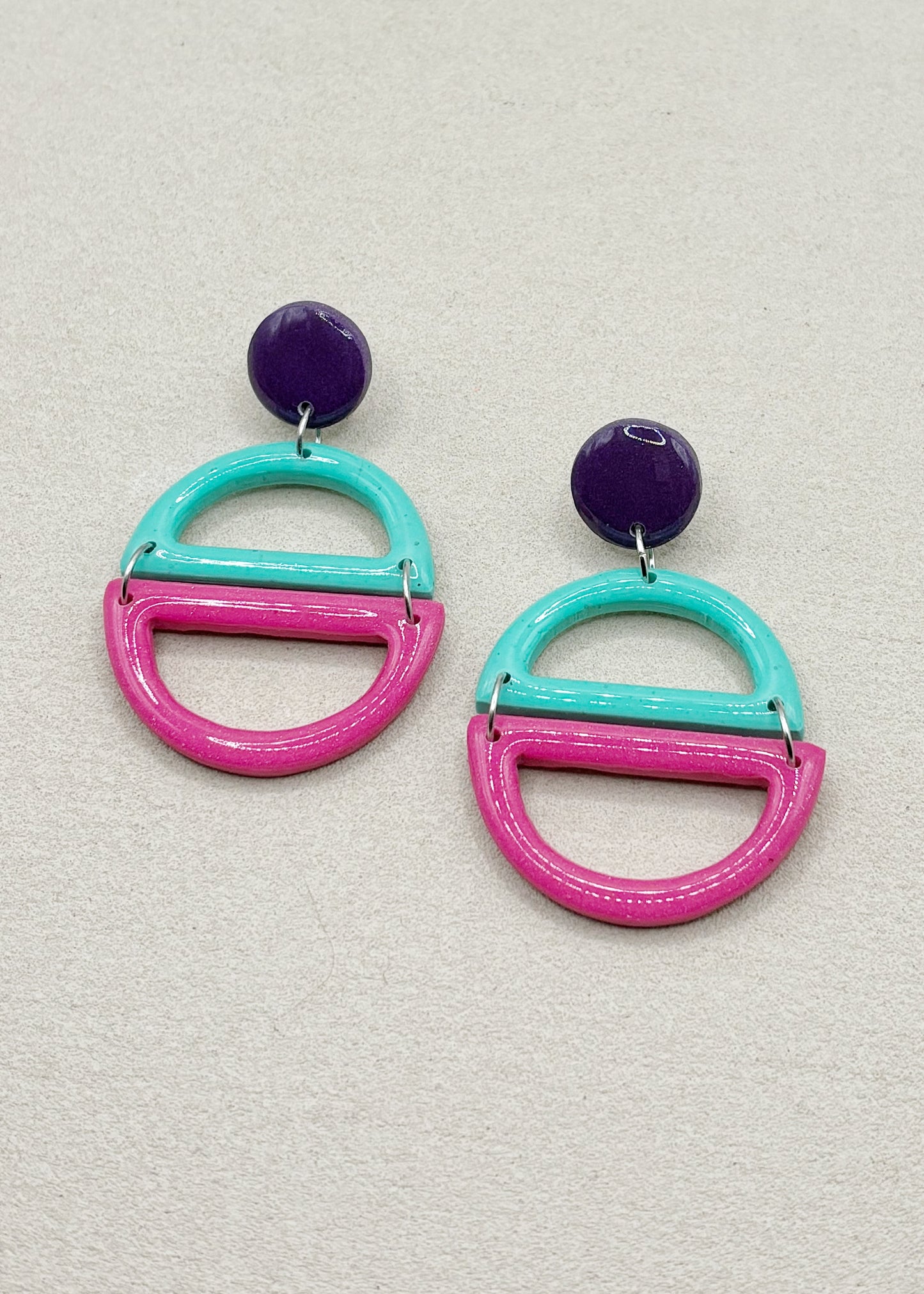 Color Block Demi Cercles