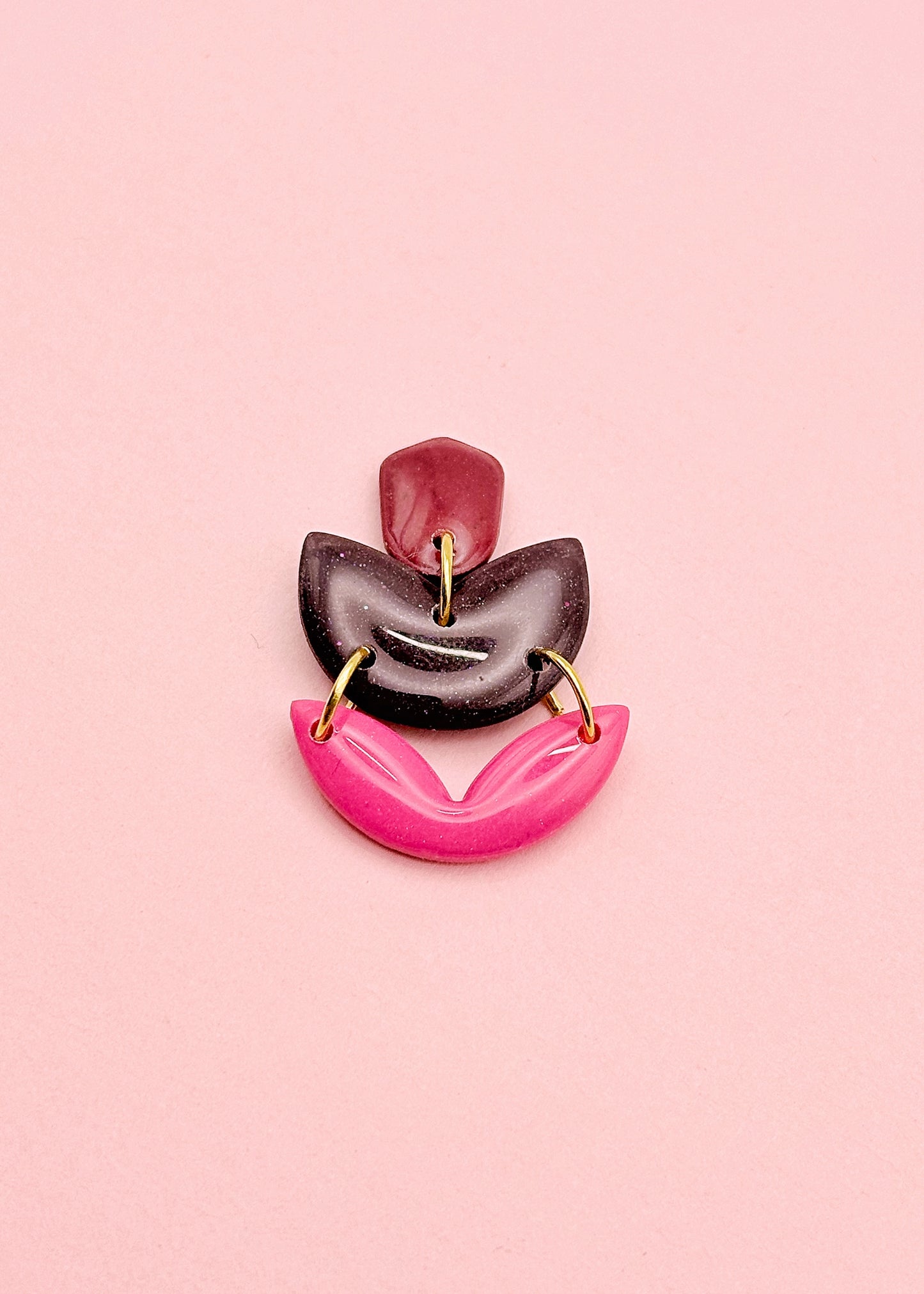 Orla Noir Irisé, Rose et Marron Irisé