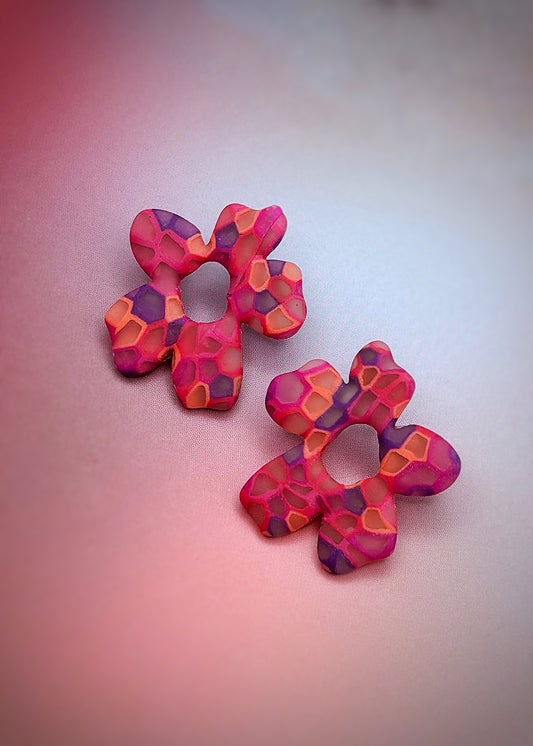 Fleurs Magenta Pop