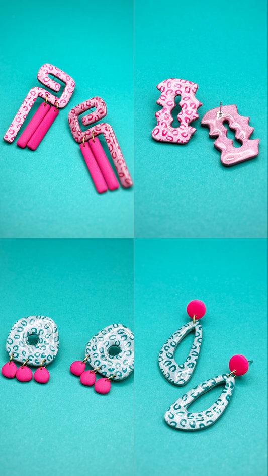 Passion Imprimé Léopard Rose et Vert