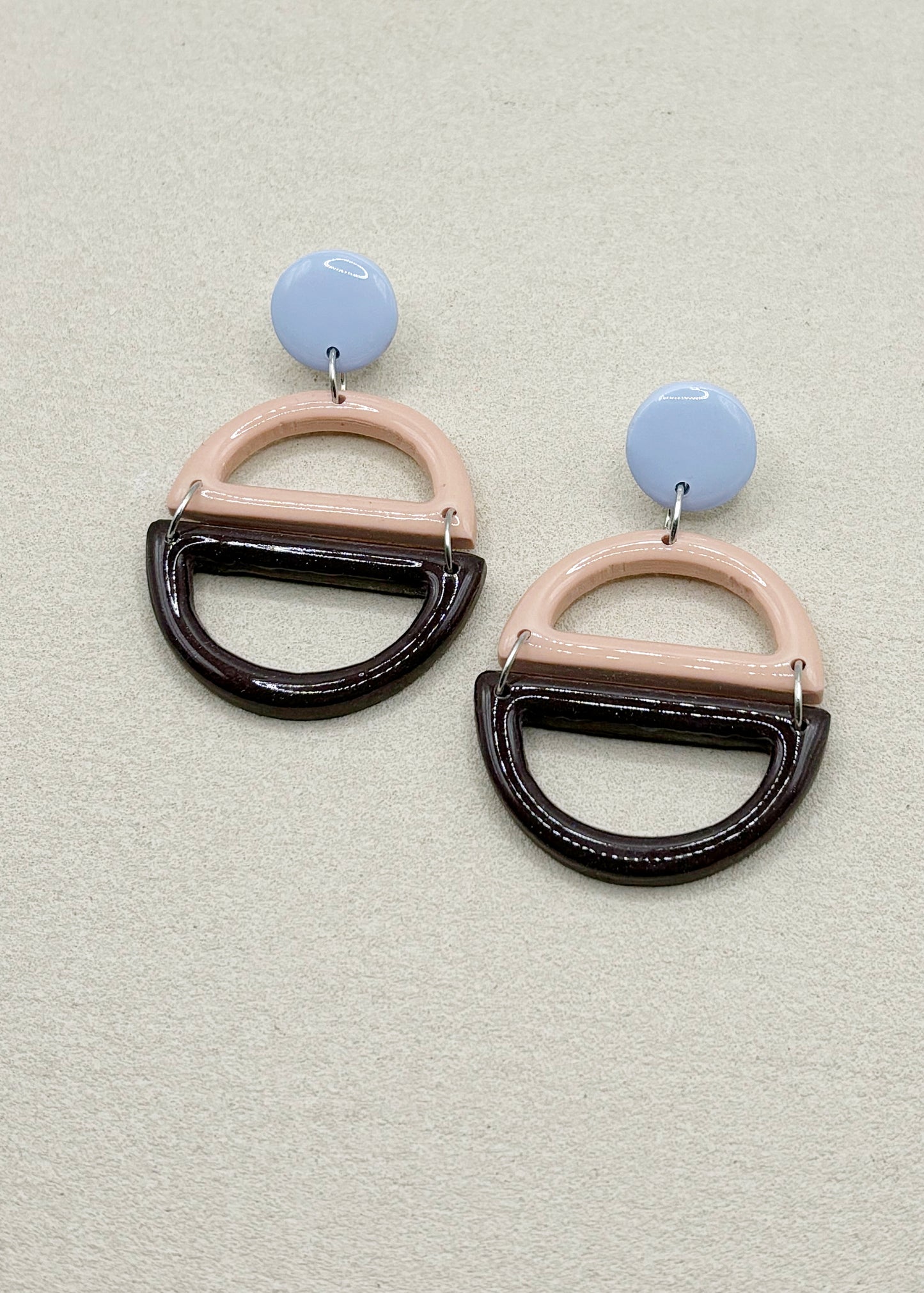 Color Block Demi Cercles