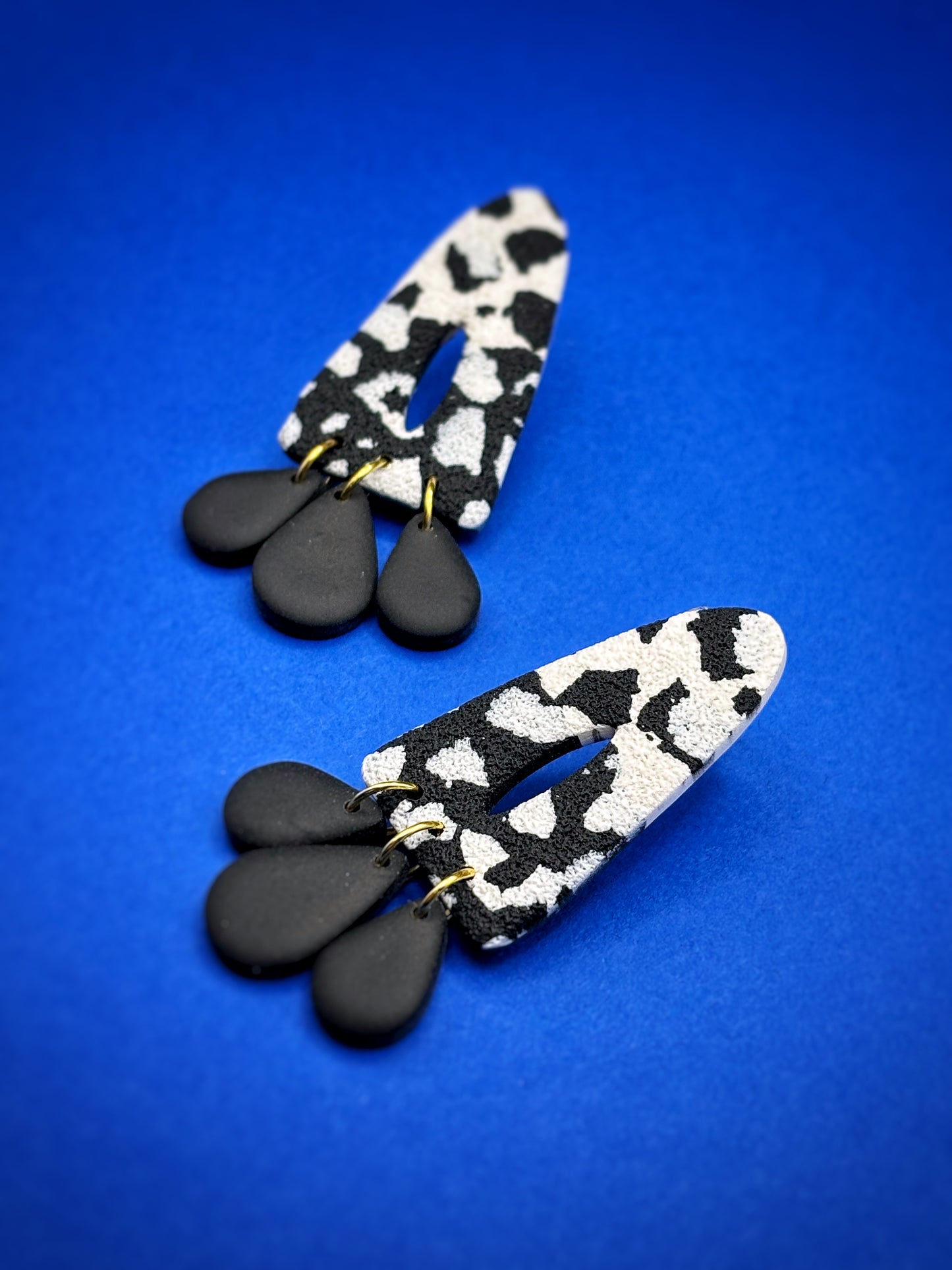 Tacheté Noir et Blanc