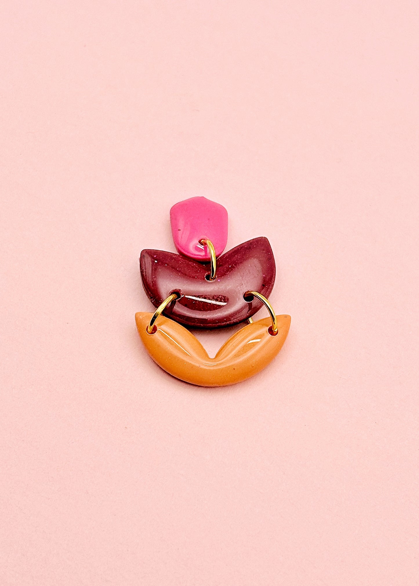 Orla Orange, Rose et Marron Irisé