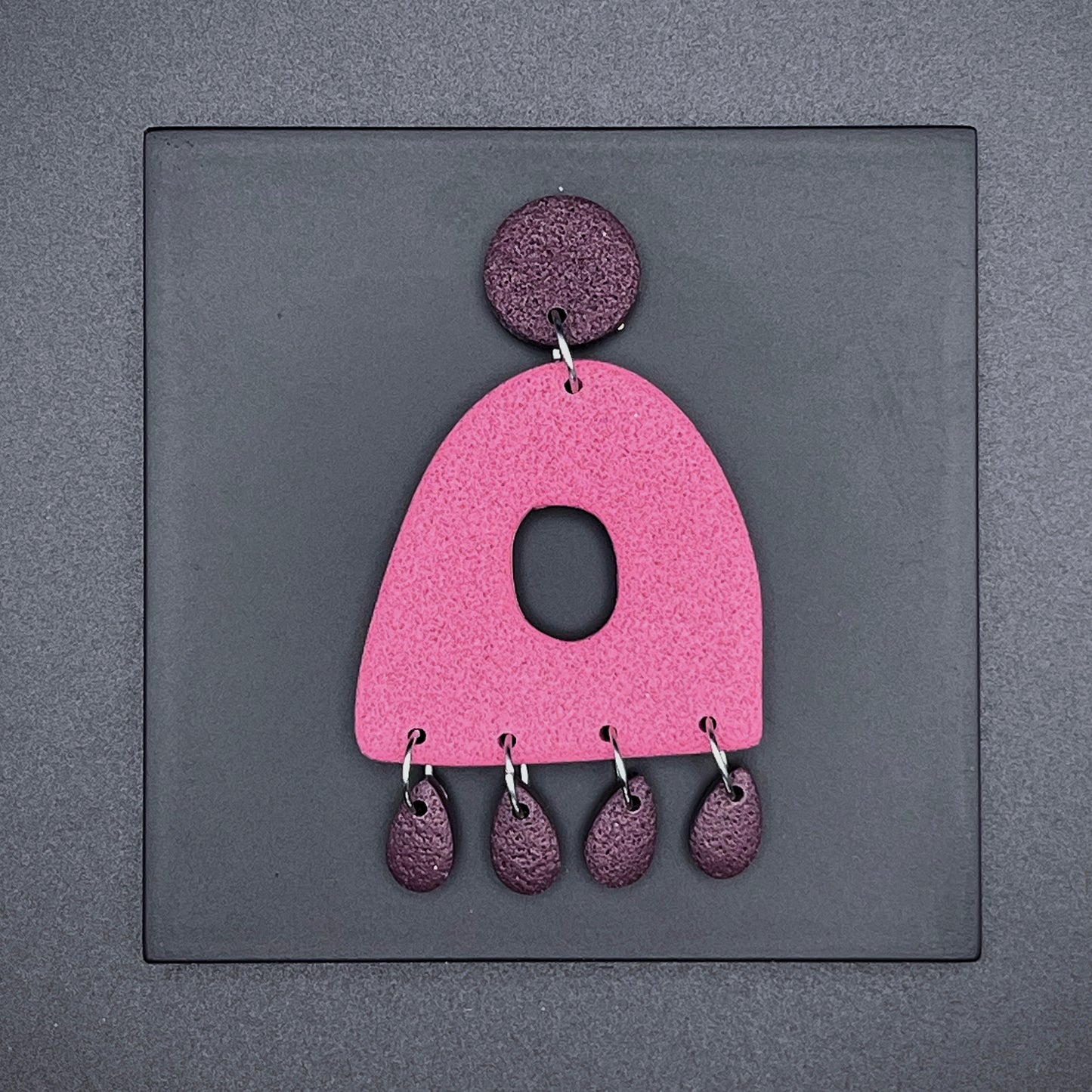 Automne Rose et Aubergine