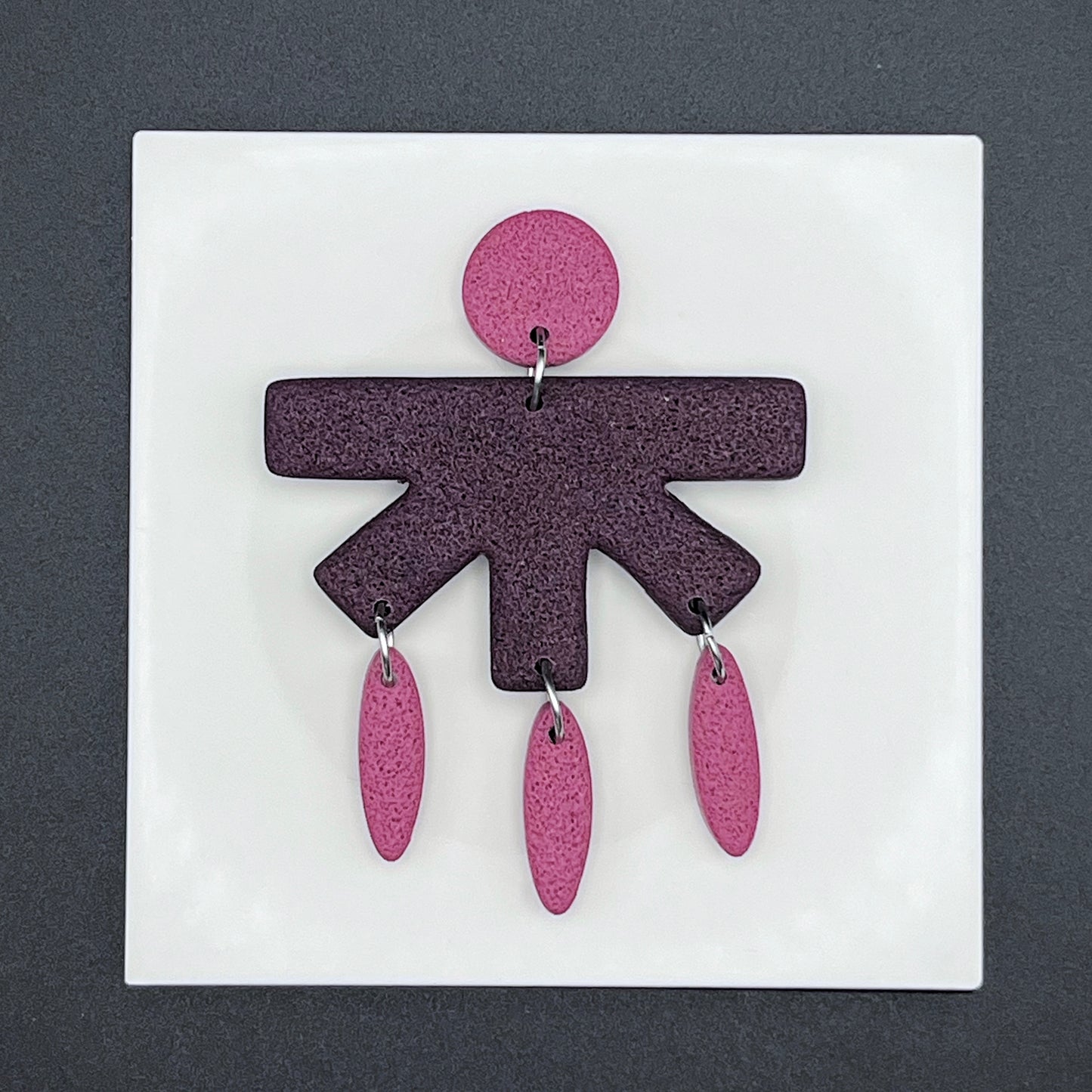 Automne Rose et Aubergine